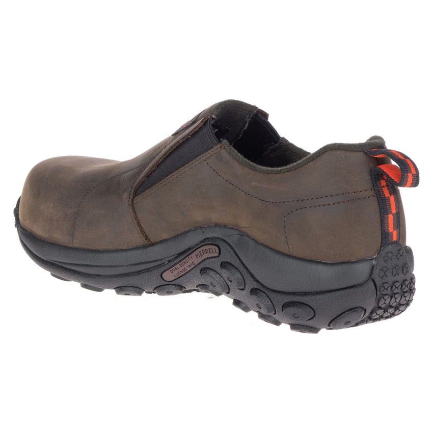 Chaussure de Securite Merrell Jungle Moc Leather Comp Toe SD+ Chocolat Homme | N.A.QSYZ